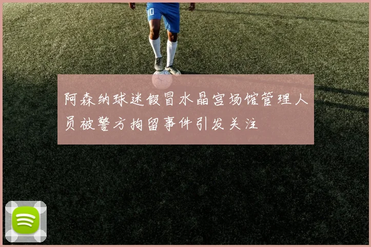 阿森纳球迷假冒水晶宫场馆管理人员被警方拘留事件引发关注